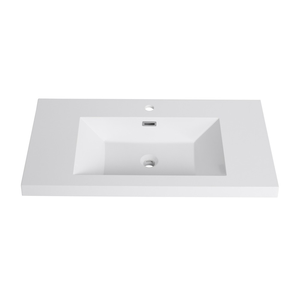 36" Bathroom Resin Sink