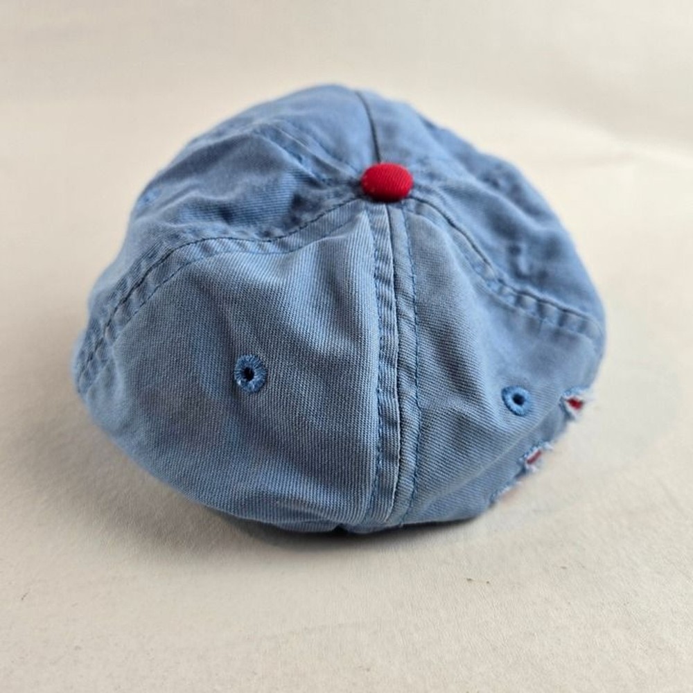 Disney Stitch Hat Youth Adjustable Strapback Distressed Baseball Cap Distressed