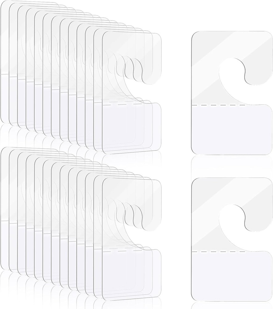 200Pcs Sticky Hang Tabs, Self Adhesive J Hook Hanging Tabs Plastic Tags...