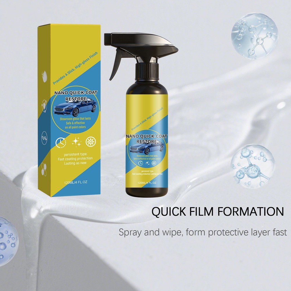 Nano Quick Coat Restore, 2026 Advanced Automobile Quick-Acting Coating Agent