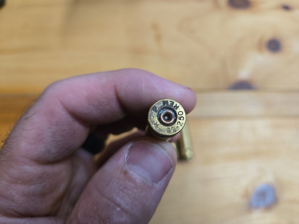 22-250 Brass Dummy Rounds Snap-Caps 5pcs #2