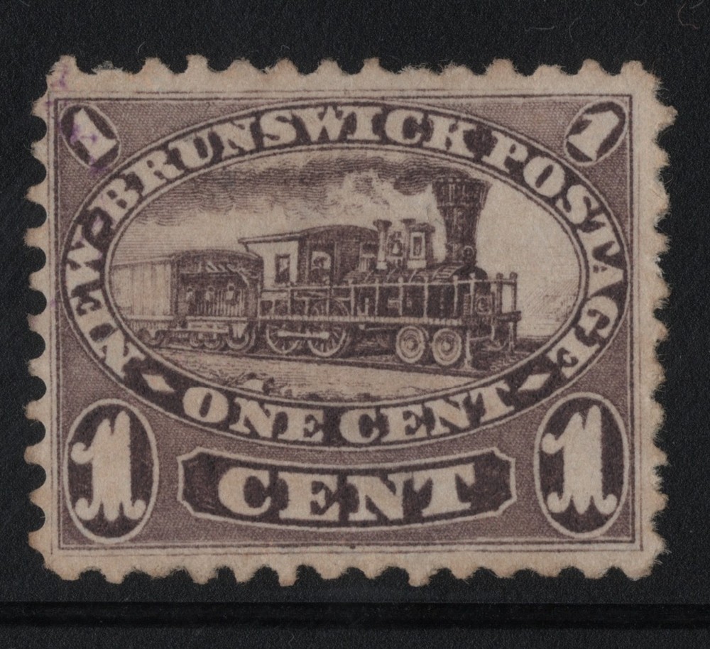 #6a  New-Brunswick Canada mint no gum well centered