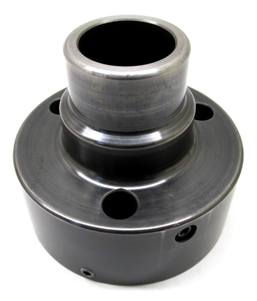 AS-IS! ATS 5C LOW-PROFILE TRUE LENGTH CNC COLLET CHUCK w/ PLAIN BACK MOUNT #5CTL