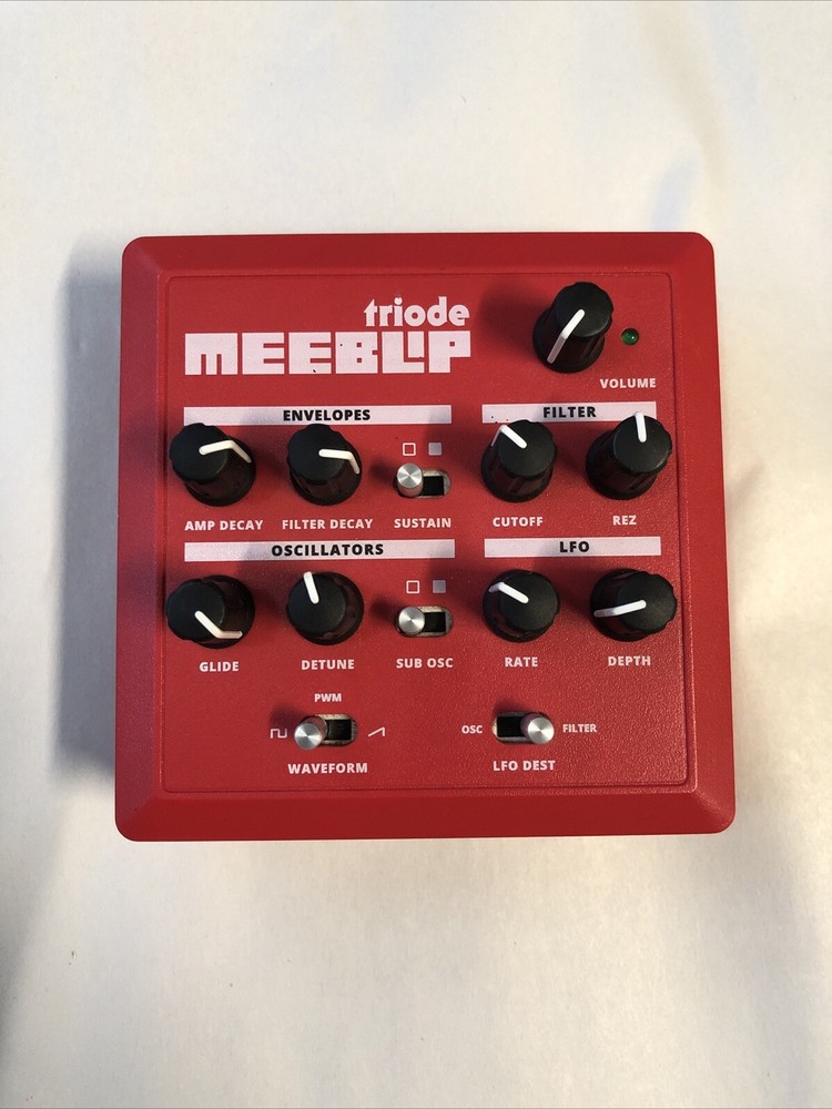 MeeBlip triode Synthesizer Used 48/1000