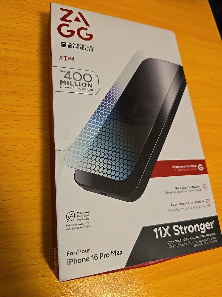 ZAGG Invisible Shield XTR4 iPhone 16 Pro Max (6.9")
