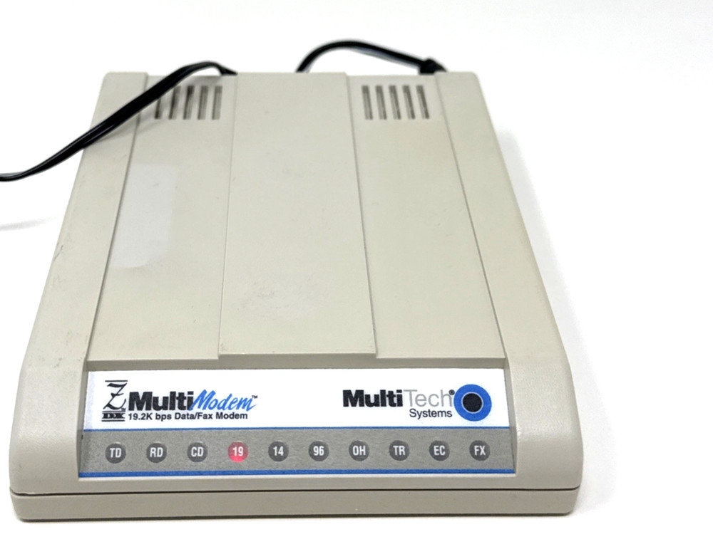 MultiTech MT1932ZDX MultiModem Data fax Modem Multi-Tech W/ AC TESTED WORKING