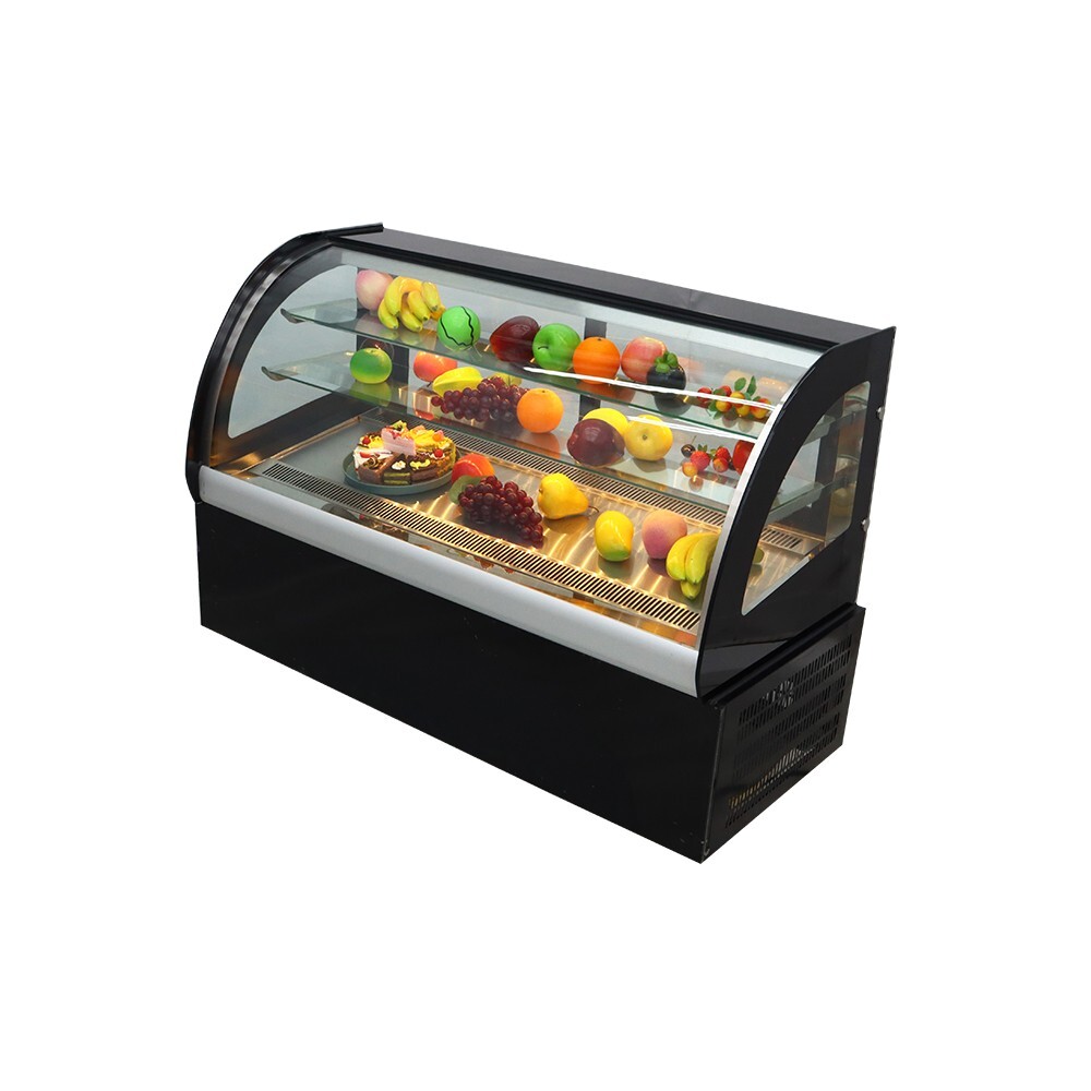 220V 47.2" 3Layer Desktop Refrigerated Cake Display Cabinet Air Cooling Showcase