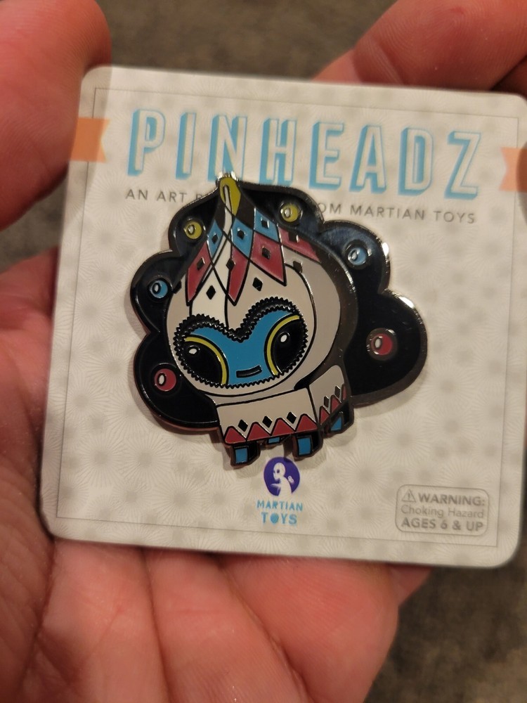 Alien UFO Martian Enamel Pin Lapel Outer Space