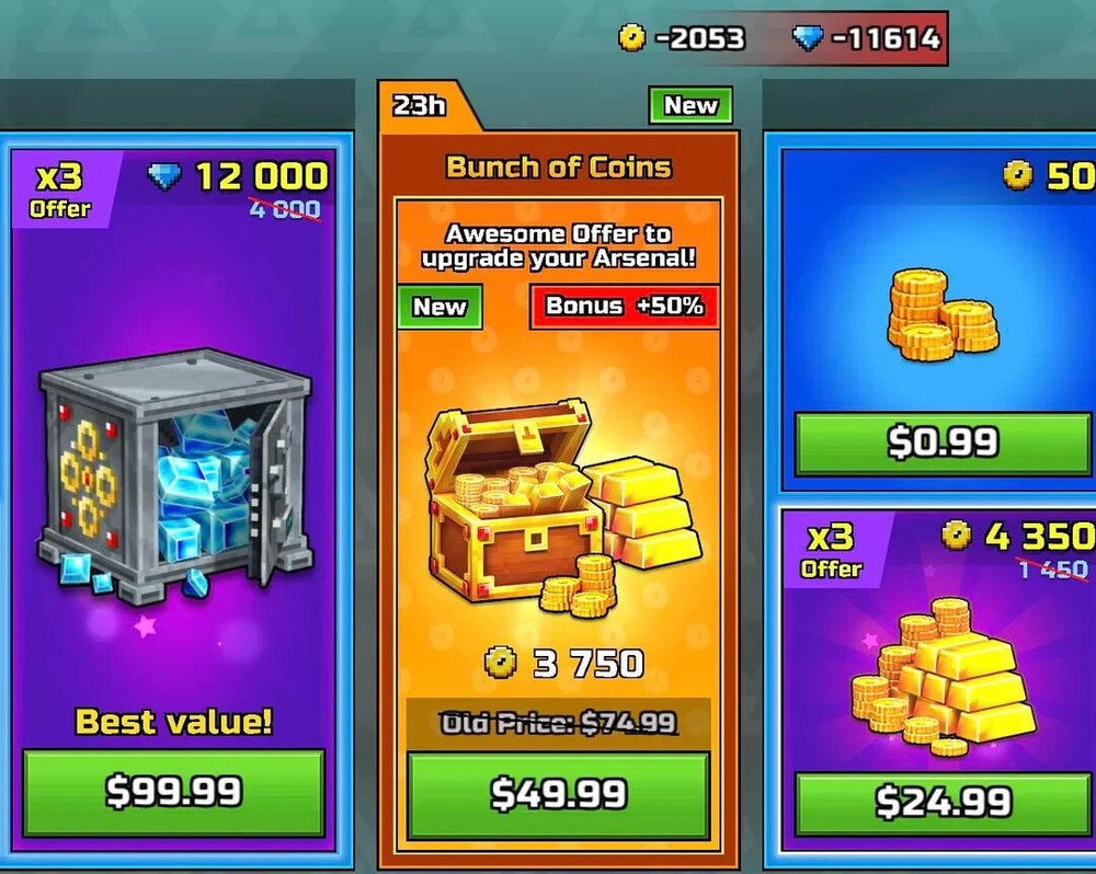 Pixel Gun 3D | Pg3d | Gems | Coins | Fast Delivery