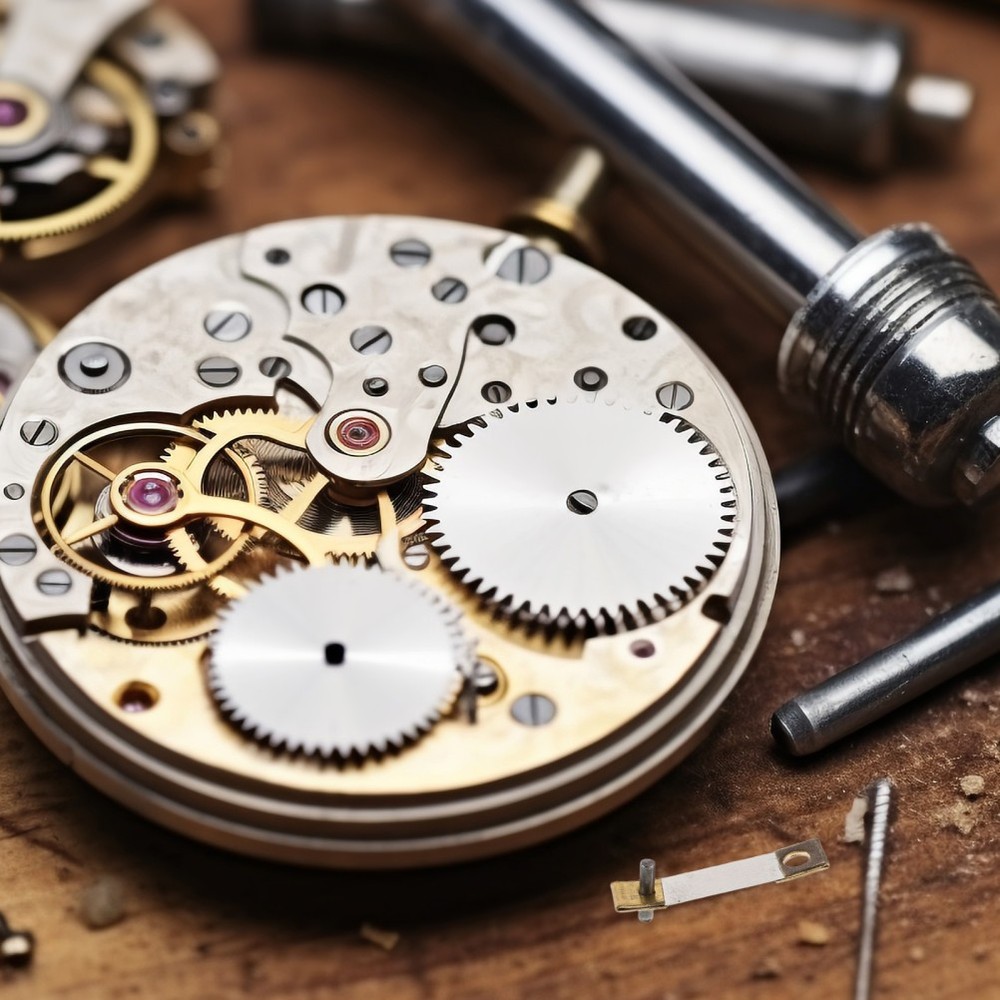 Wall Clock Movement Pendulum Reed Clockwork Spring Repairing Tool