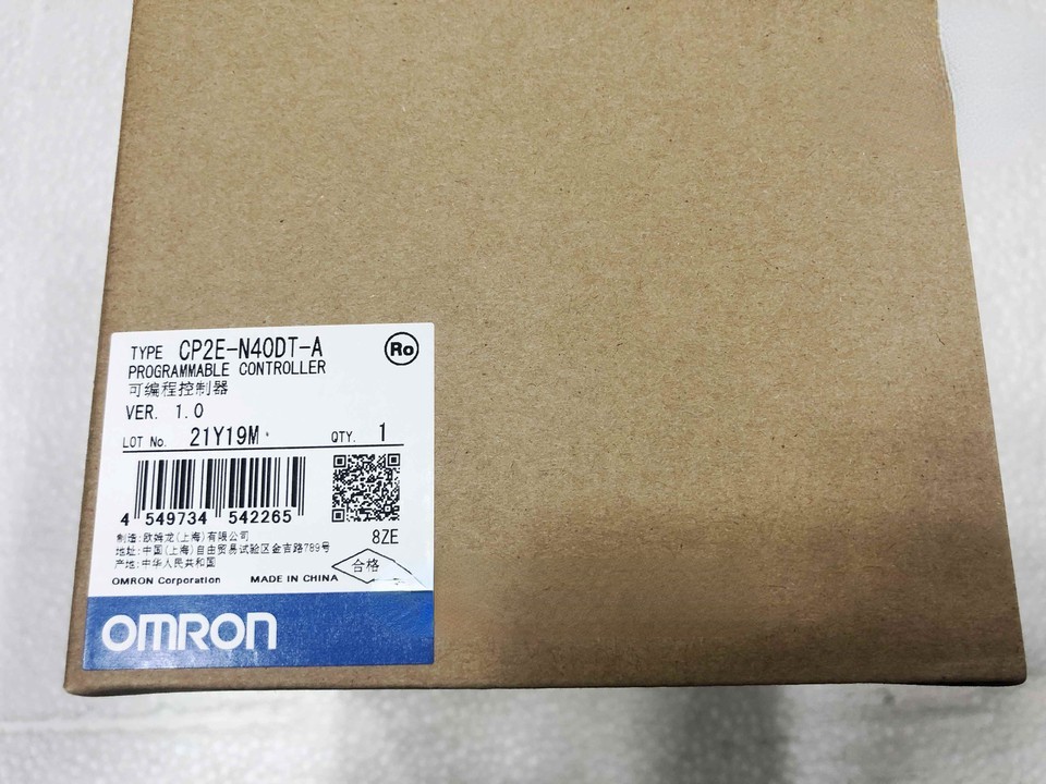 Omron CP2E-N40DT-A PLC Processors Control Automation Unit
