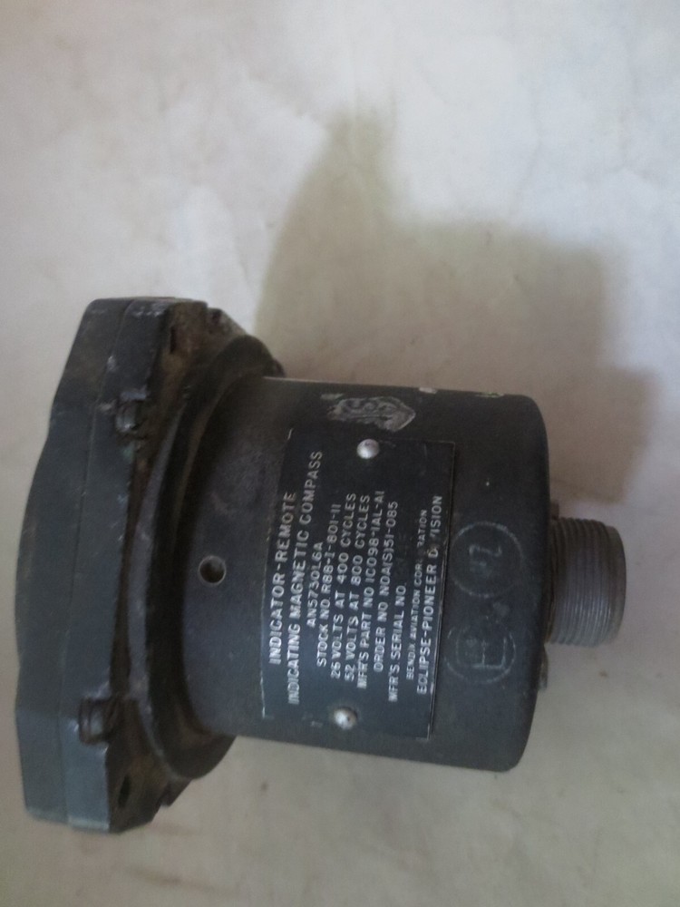 Bendix Wind Direction Gauge Indicating Magnetic Compass