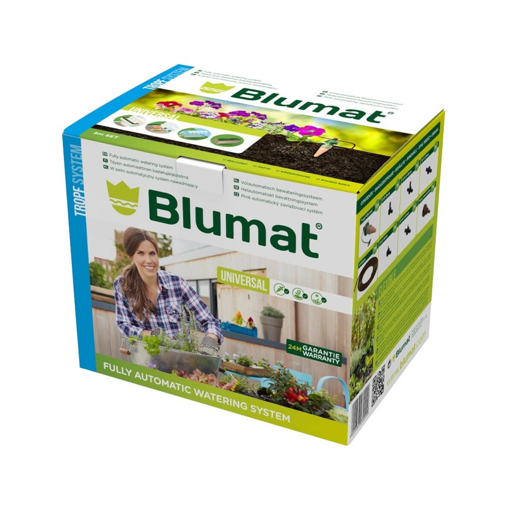 Blumat Self Watering Box Kit - Automatic Drip Irrigation System (6 Tropf Pack)