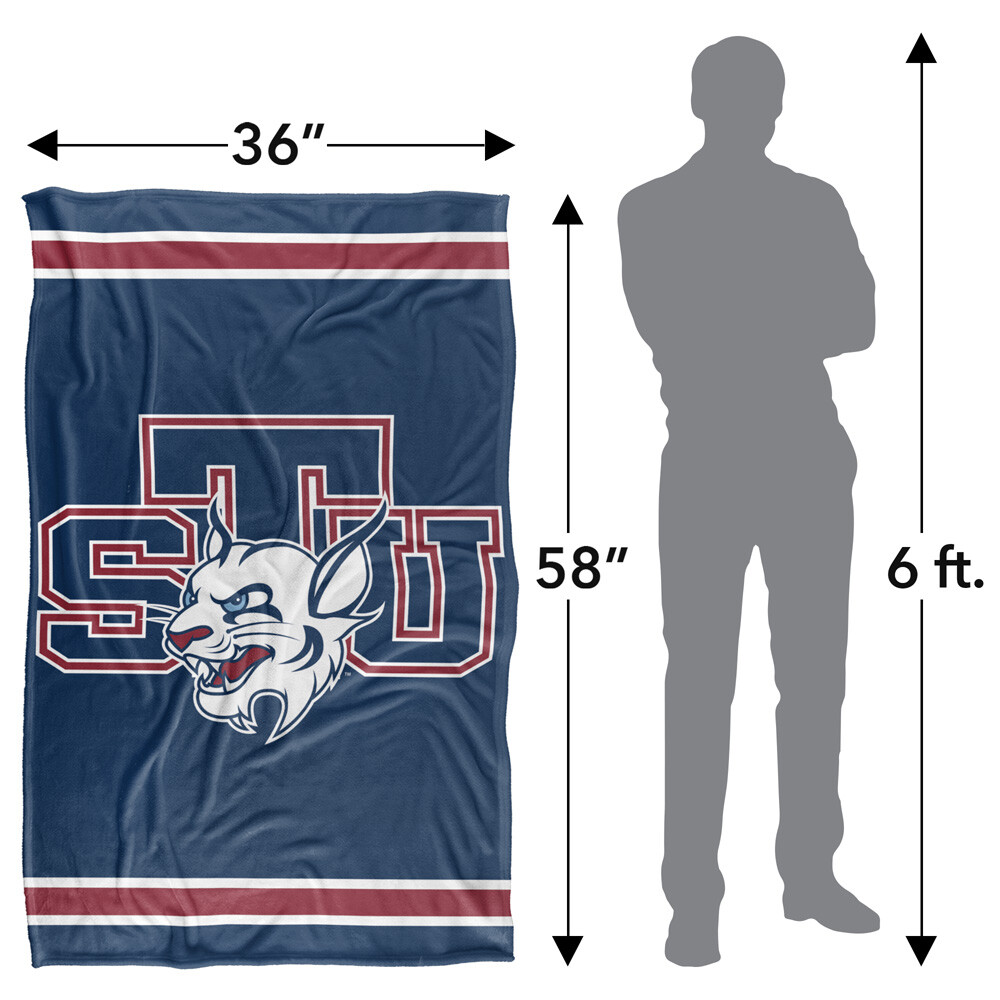 St. Thomas University Primary Logo Silky Touch Super Soft Throw Blanket
