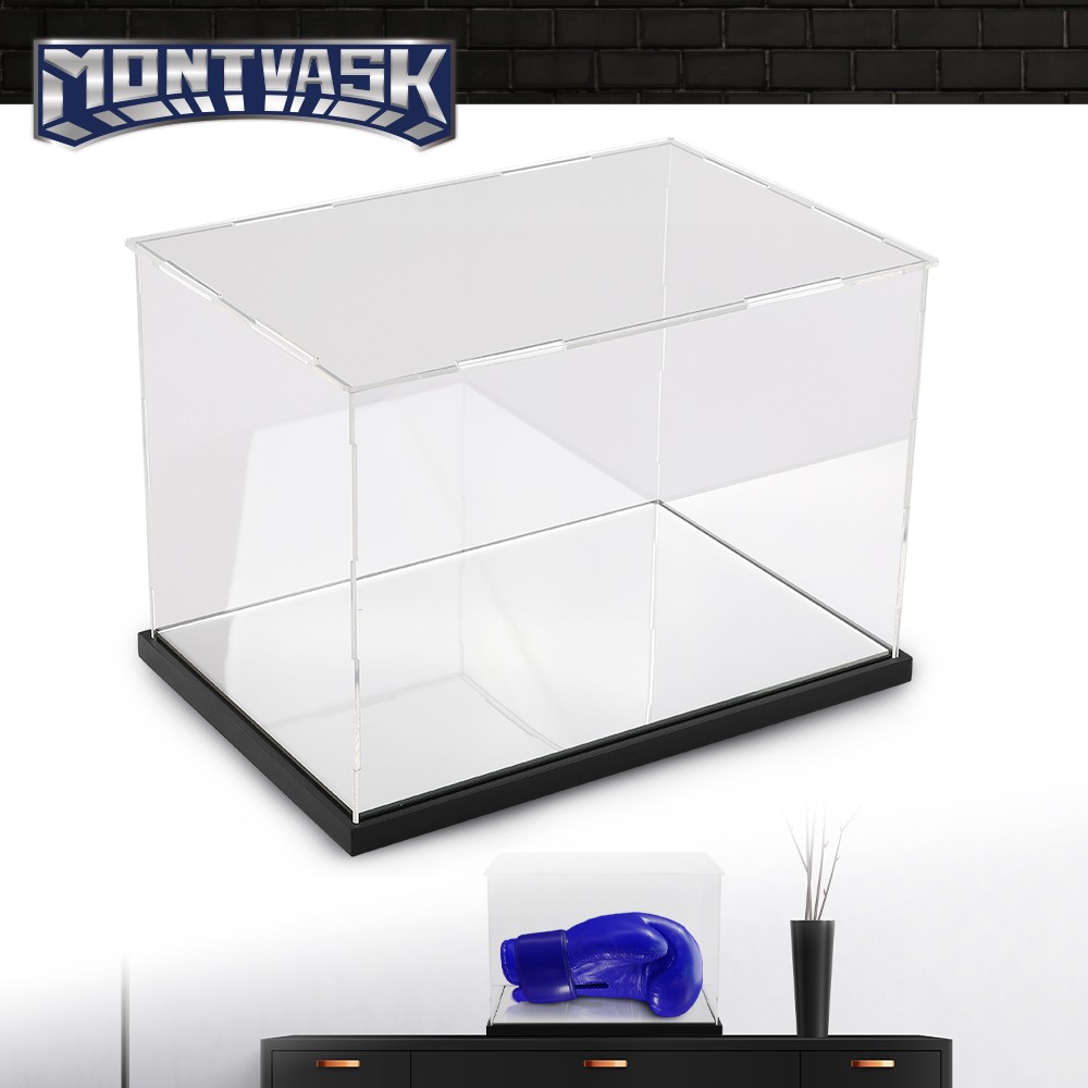 New Clear Single Boxing Glove Horizontal Display Case