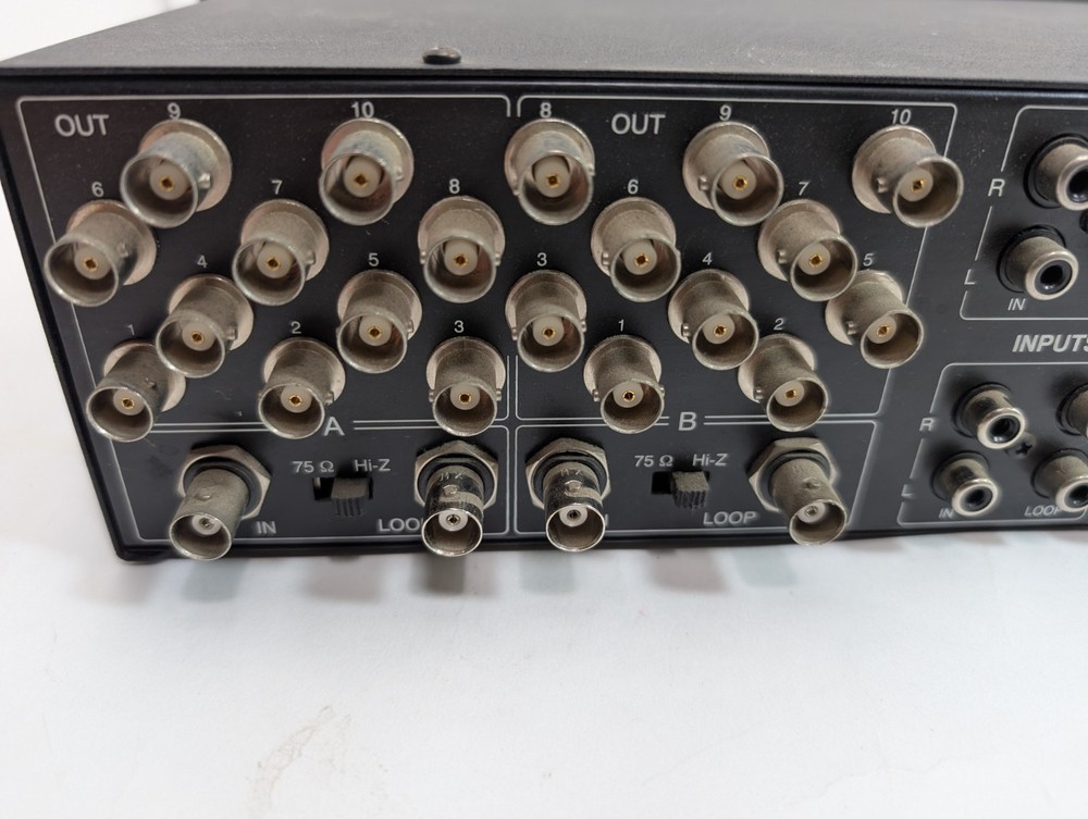 Kramer VM-20AR 1:20 Programmable Video Audio Amp Distributor UNTESTED