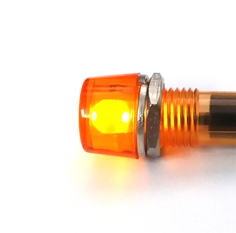 3 BBT 24 volt Waterproof Amber LED Hi-Profile Indicator Lights