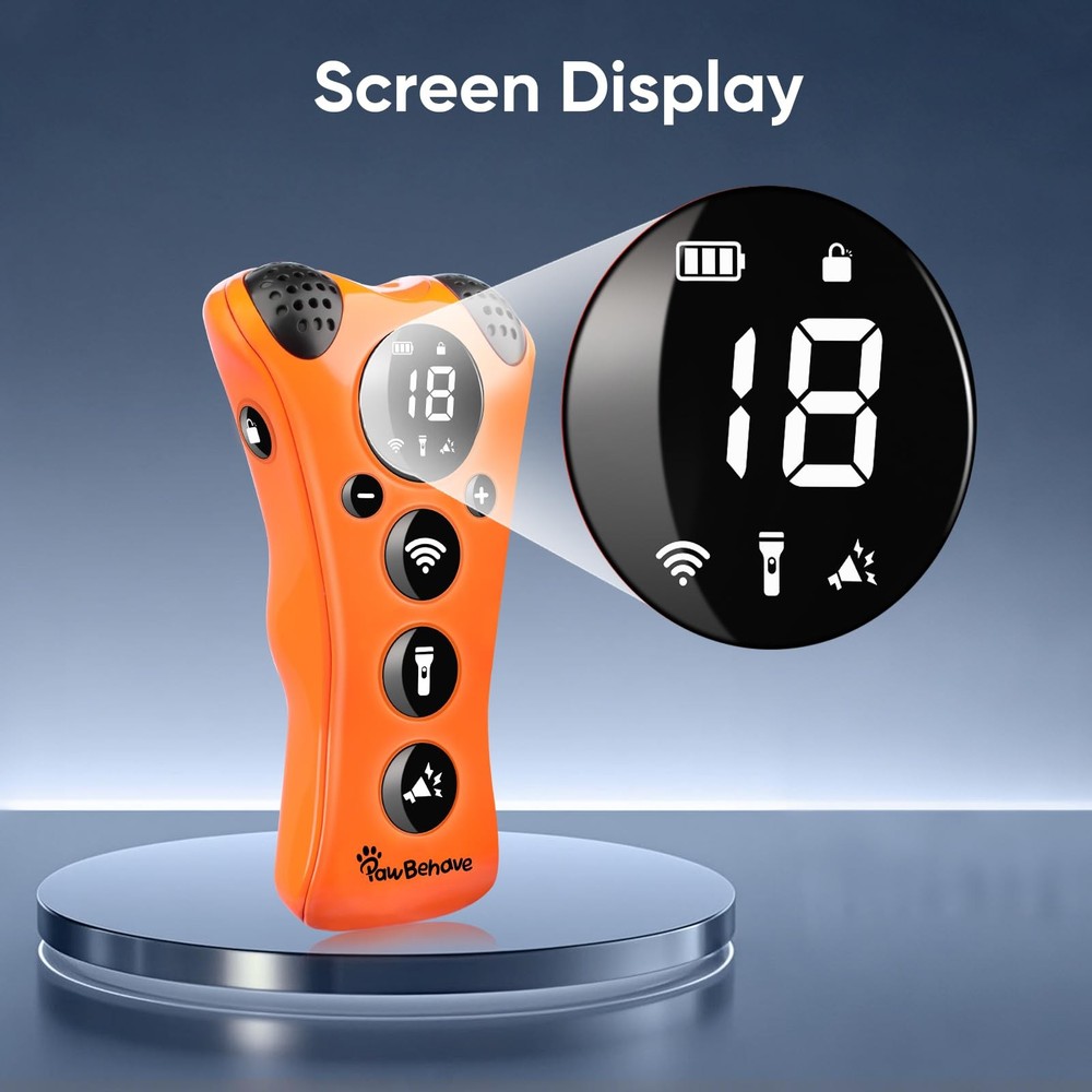 Adjustable Ultrasonic Dog Trainer – World's First Variable Frequency Pet Beha...