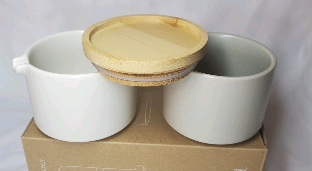 NEW Nespresso Stackable Serving Set ~ in Box, Barista Collection