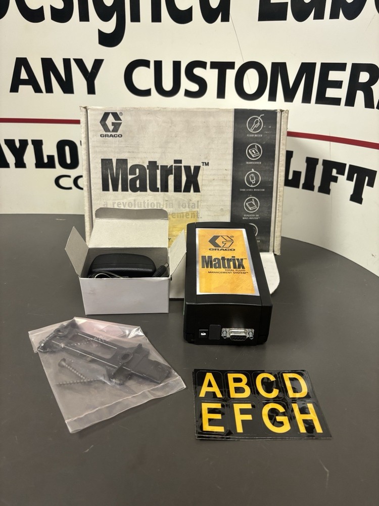 New Graco Matrix 117256 Transceiver for Total Fluid Management System