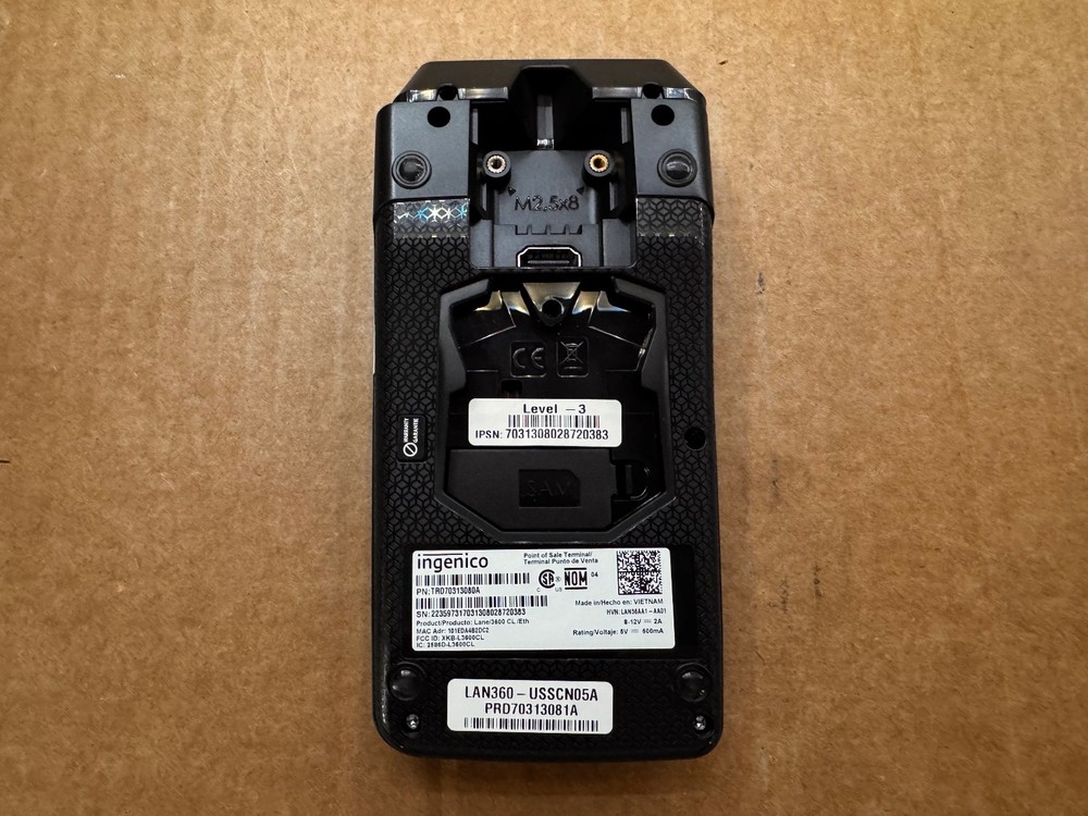 Ingenico TRD70313080A Payment Terminal
