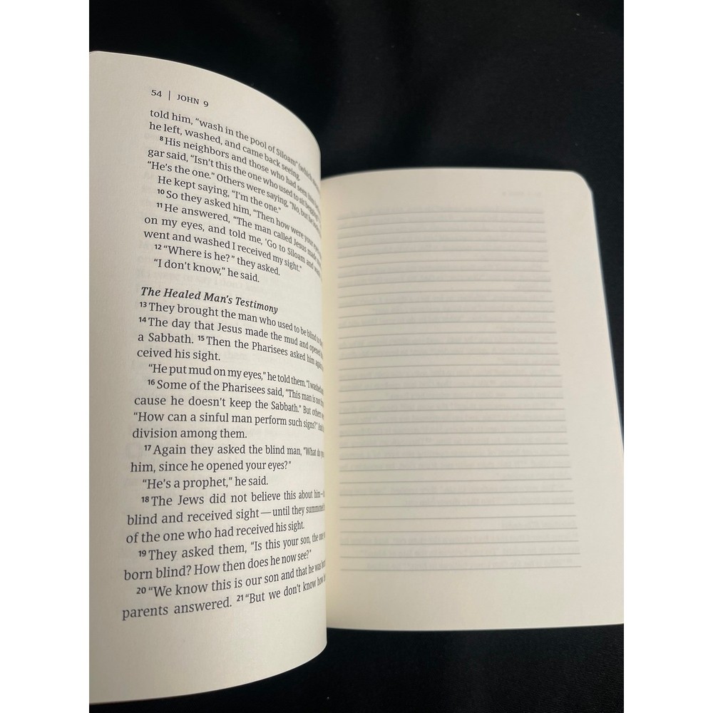 CSB Scripture Notebook John Christian Standard Bible Read Reflect Respond