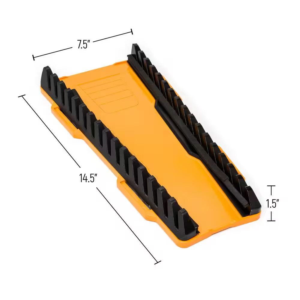 16-Tool Reversible Wrench Rack (2-Pack)