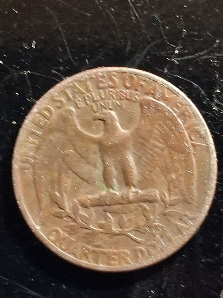 1967 Error Quarter No Mint Mark