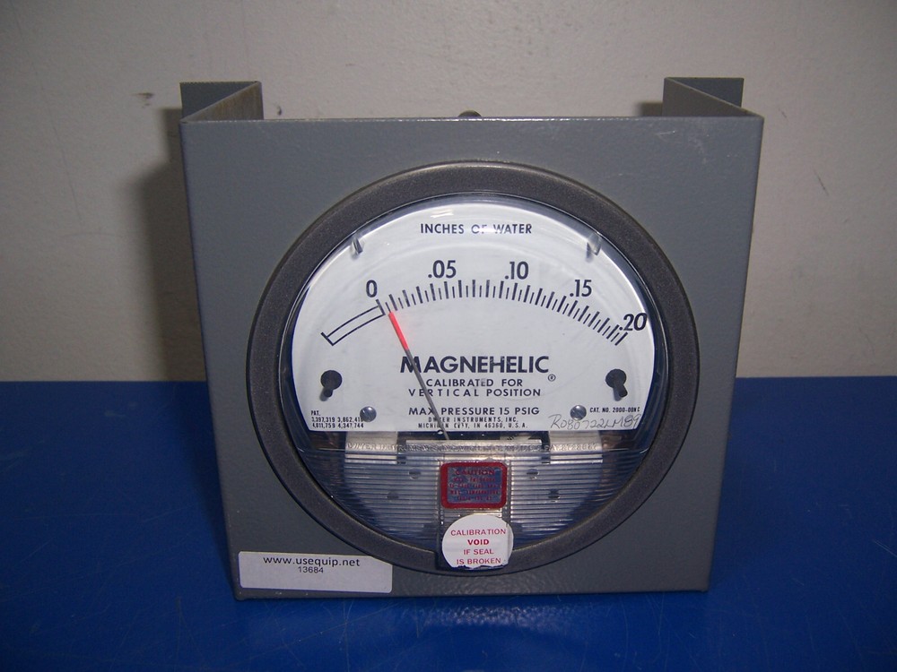 13685 magnehelic max. pressure 15psig