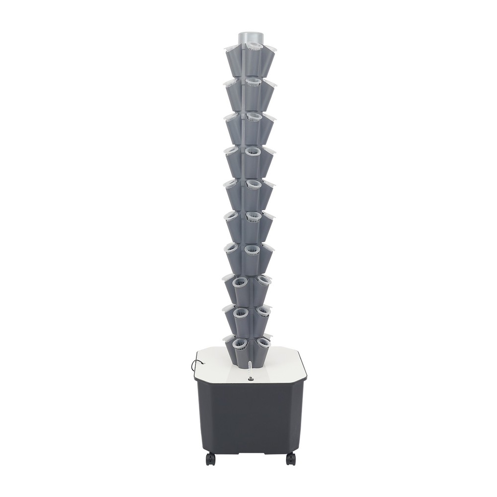 50-Hole Hydroponic Growing Kit Vertical Hydroponics Growing Kit with Wheels NEW