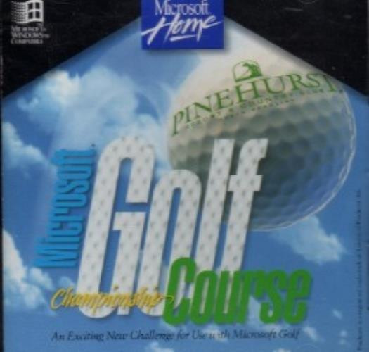 MS Golf: Championship Course: Pinehurst PC CD PGA golfing game add-on course!