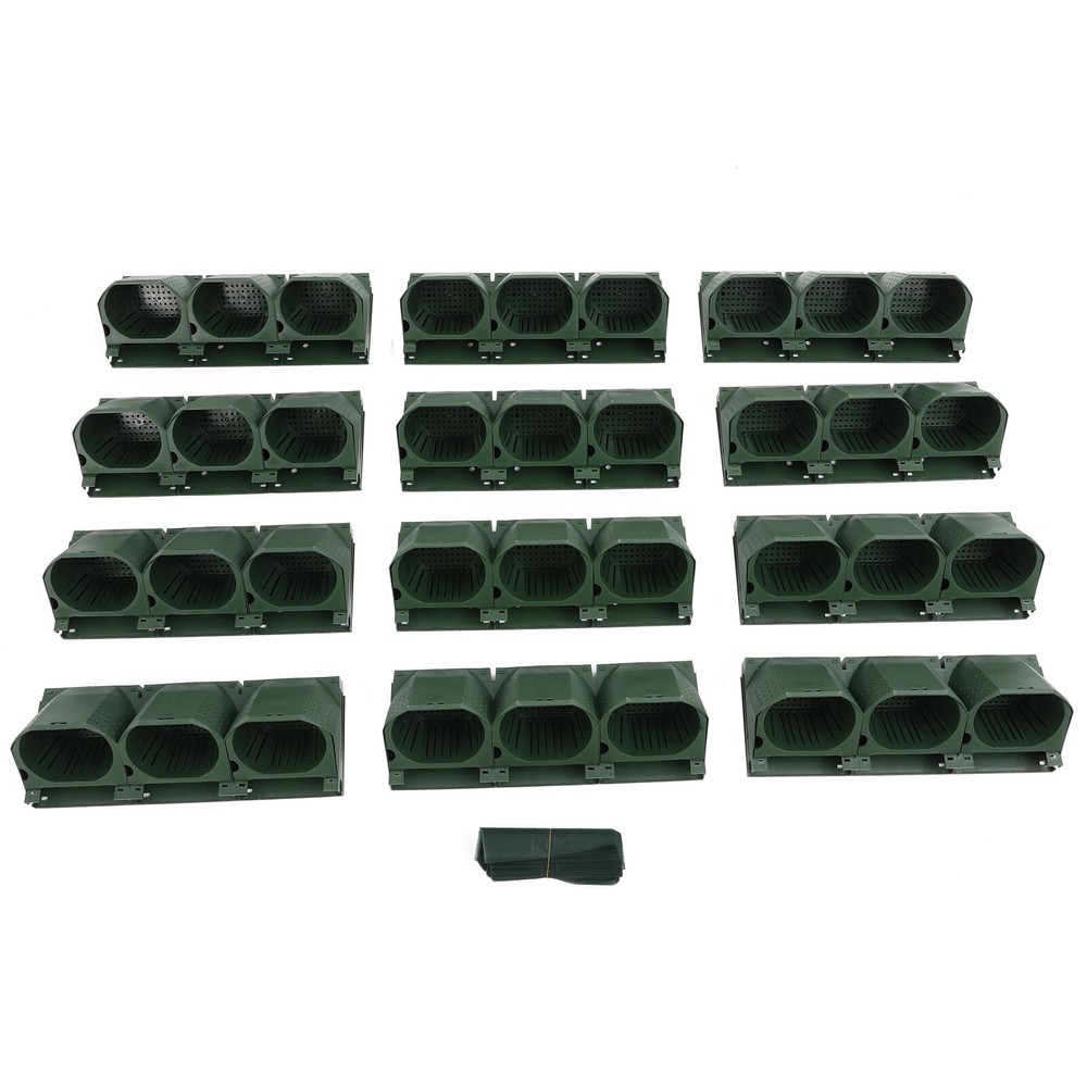 Vertical Wall Planter with 36 Pots - Space-Saving Garden Solution