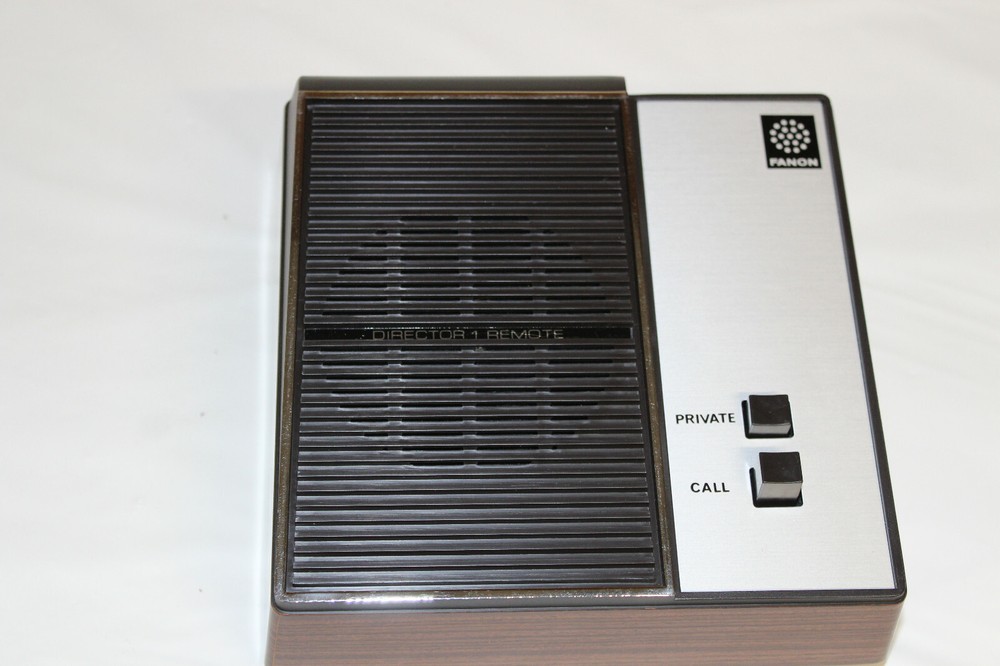 NOS NIB Fanon Courier Director 1 Solid State Intercom Remote Station