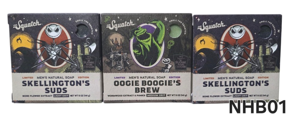 DR. SQUATCH 5oz. Natural Soap Bars 3 Pack