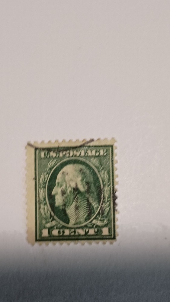 George Washington 1 Cent Green 1922 Rarest Stamp