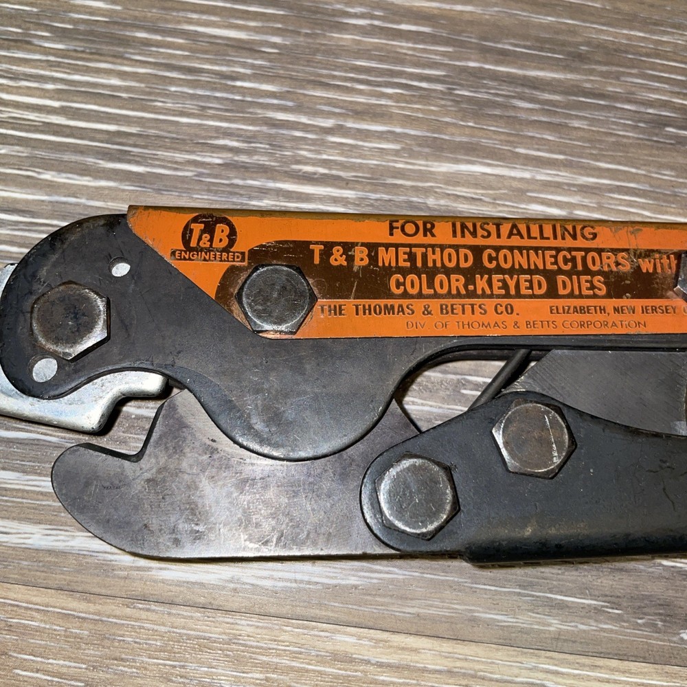 Vintage Thomas & Betts • TBM-2 • Terminal Crimper Tool