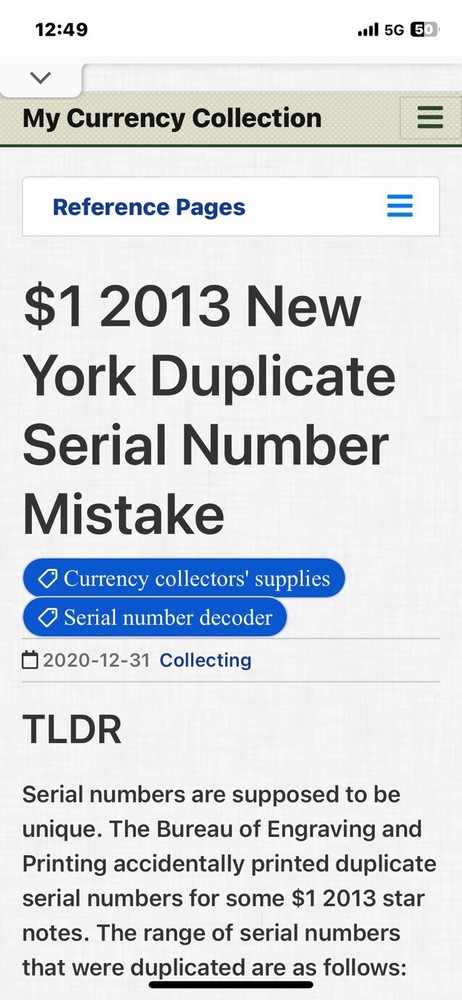 2013 B Duplicate Print ERROR ⭐️ STAR NOTE $1 B 09203858* Over Inking ERROR ON 2