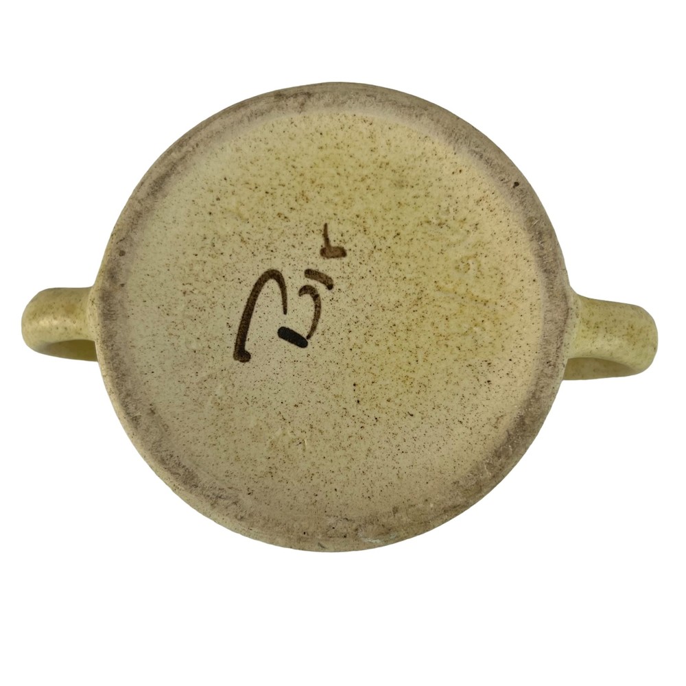 West Germany Studio Pottery Hand-painted and Signed Mug