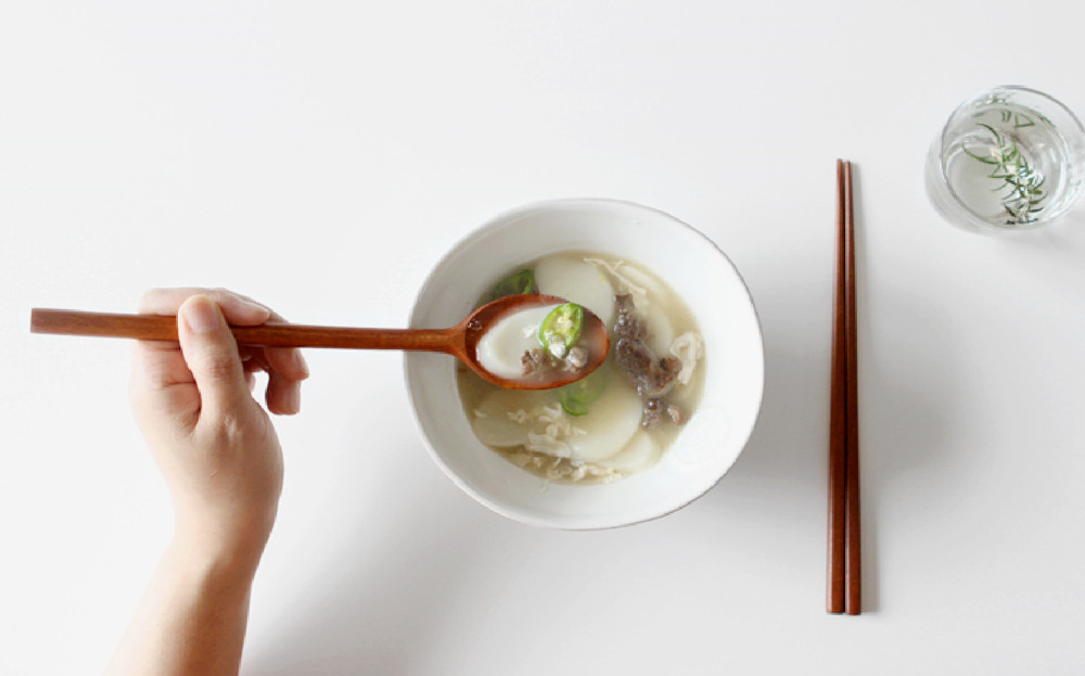 [Kamome Kitchen] Korean Style Natural Spoon, Chopsticks Set