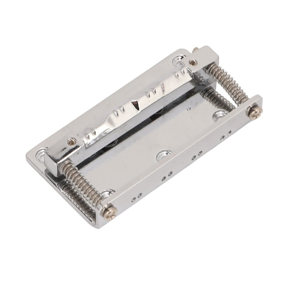 Mandolin Bridge, Metal Mandolin Bridge 8 String Saddle Bridge Plate Replaceme...