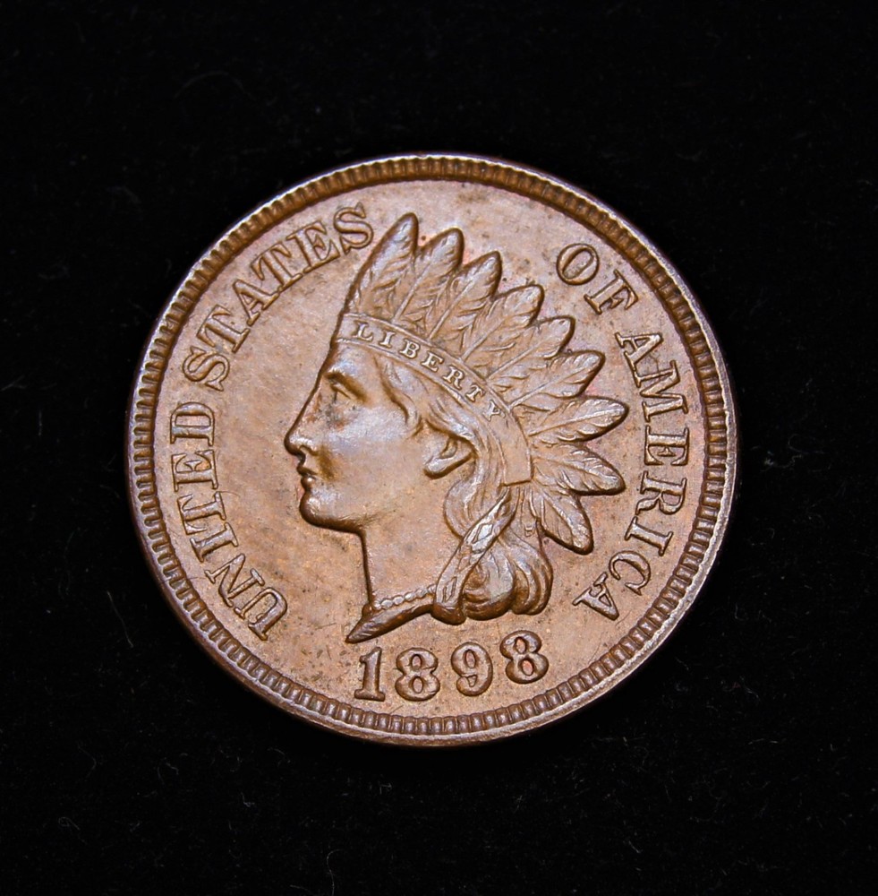 1898 Indian Head Cent  UNC+++