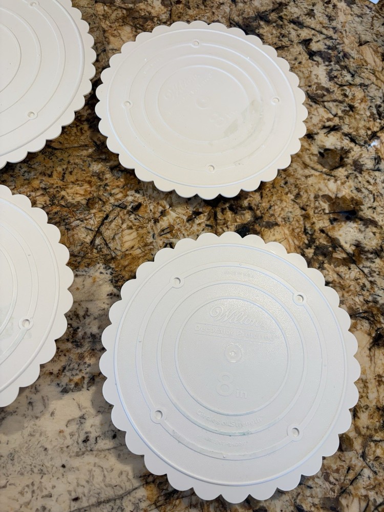 Wilton Plastic Cake Separater Plates (14)