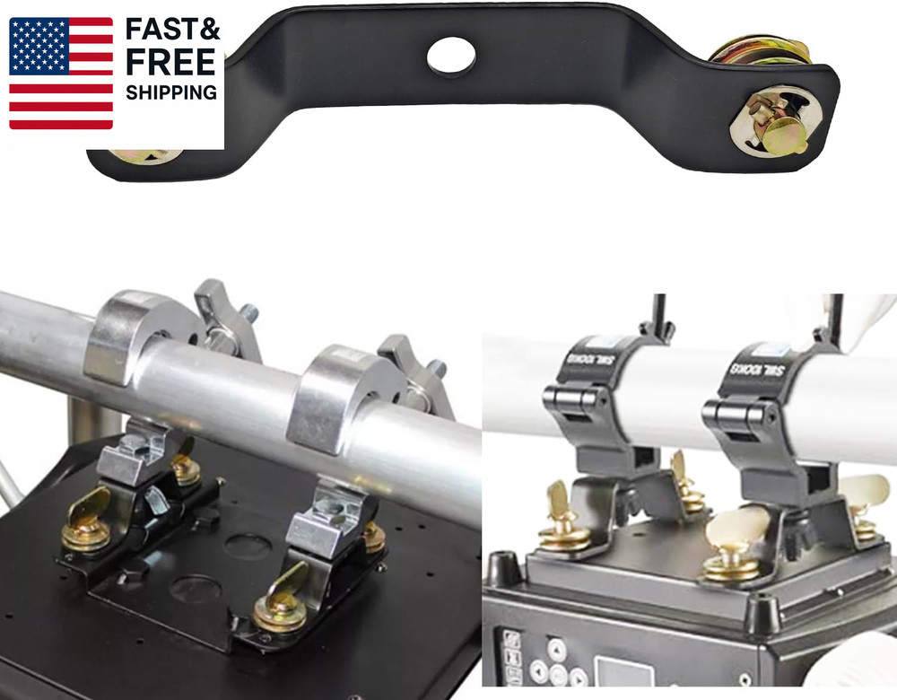 4 Pack Moving Head Light Bridge Connector Truss Clamp Bracket, Stage Light Clamp