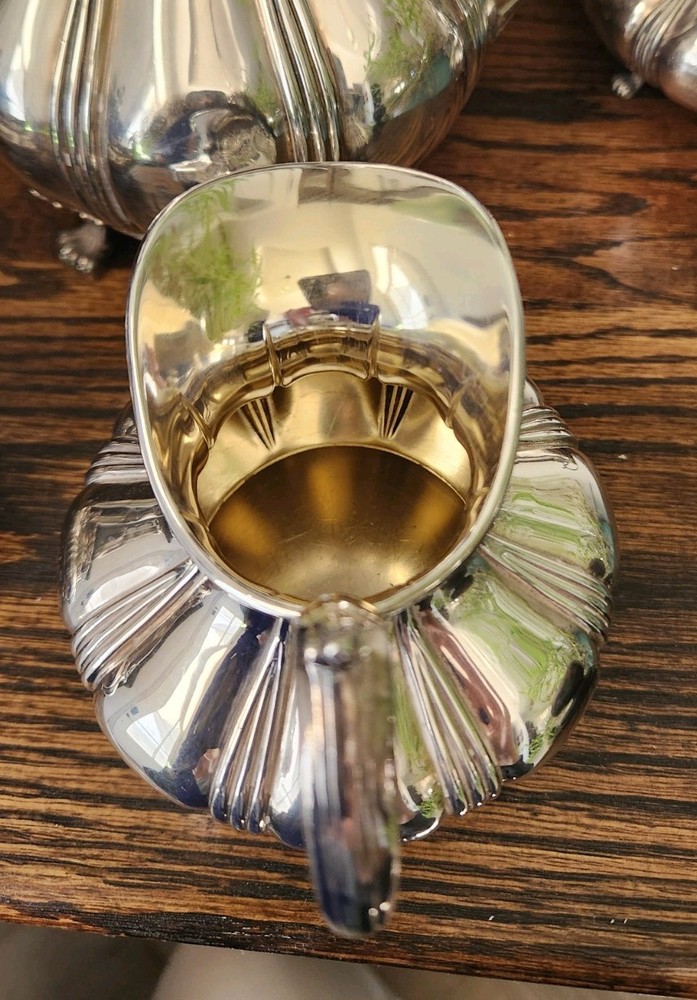 Pairpoint Silverplate 4 Piece Coffee/Tea Set #130