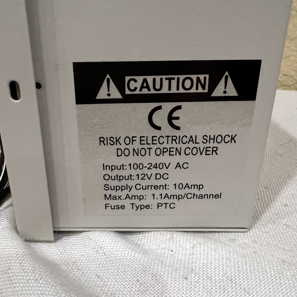 18 Camera 12Volt power supply