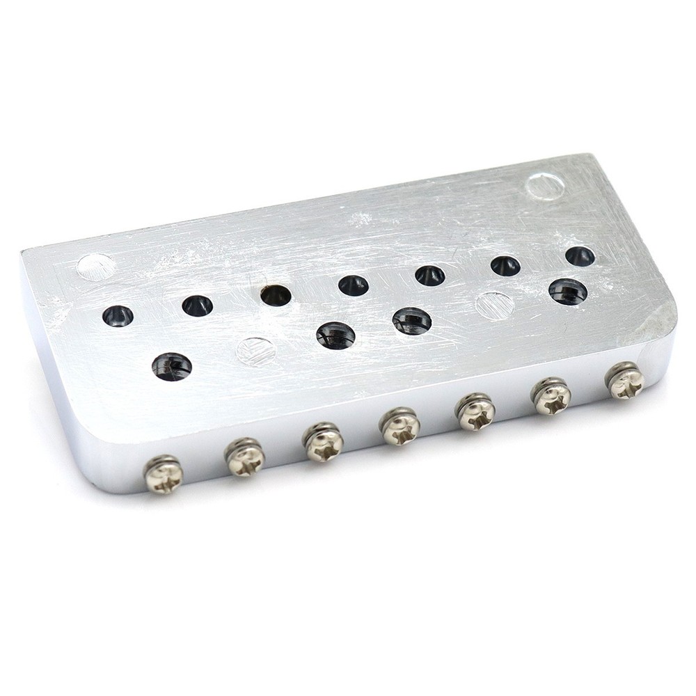 7 String Roller Electric Guitar Bridge String Through Body Fixed Hardtail Bridge