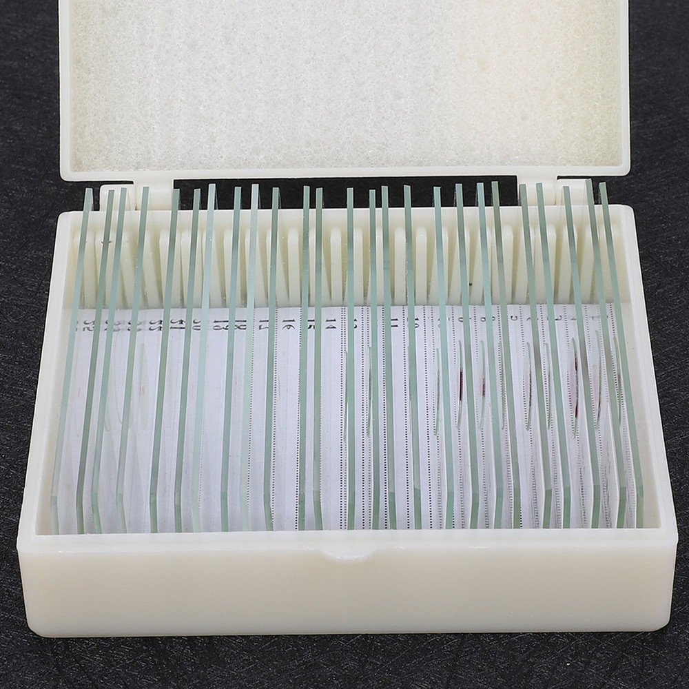 DW-25 25Pcs Animal Slide Set For Microscope Study Science Education