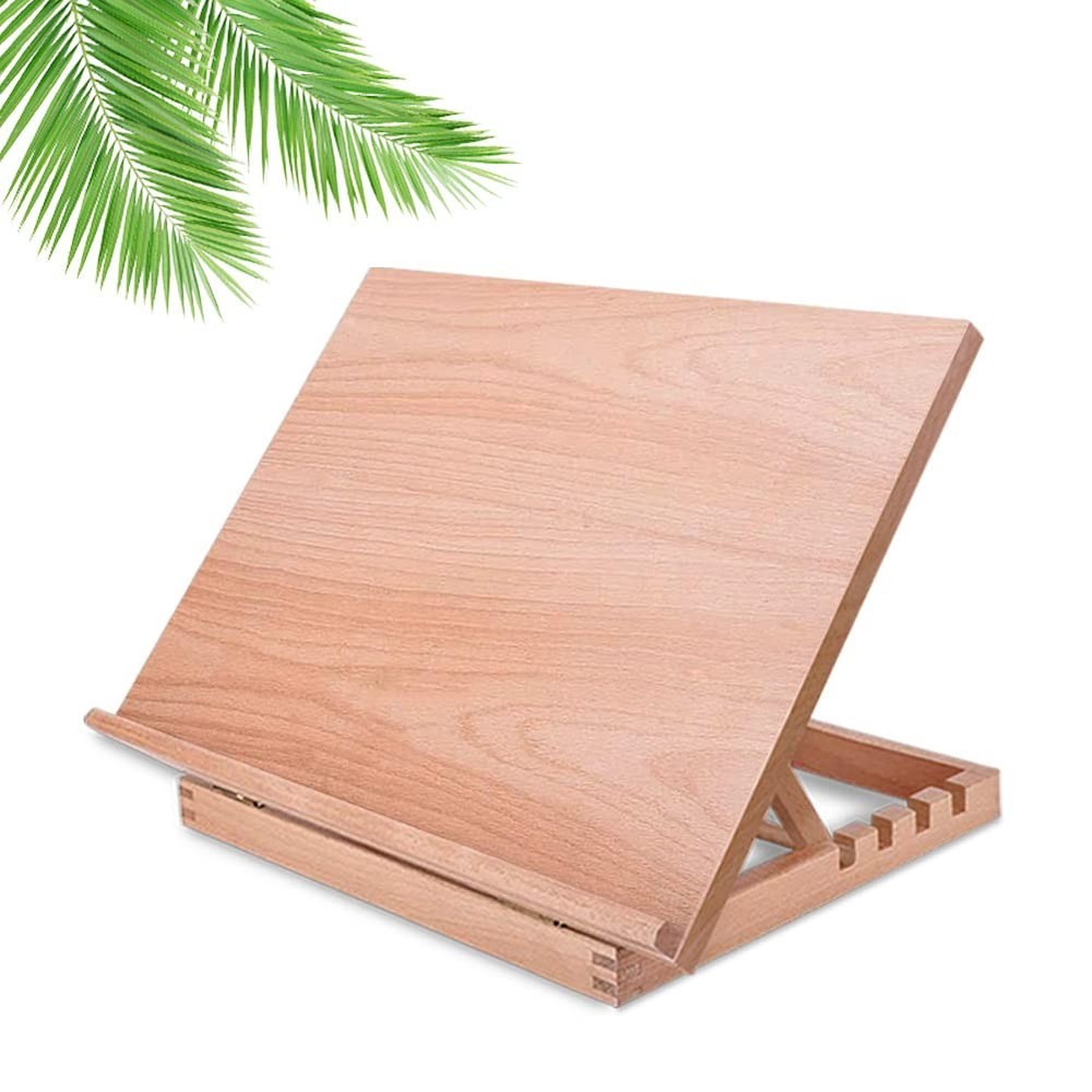 Tabletop Easel A3 Painting Easel with Smooth Surface Adjustable Angle Art Eas...