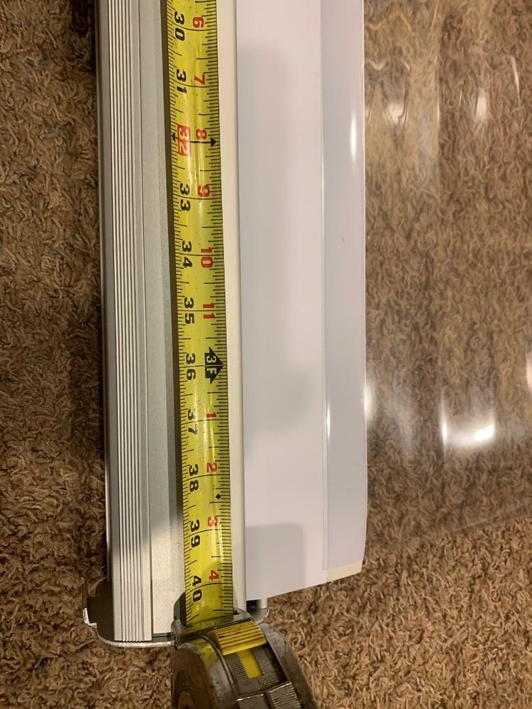 Pronto 39.4" silver retractable banner stand Model = Pr-39-Sil
