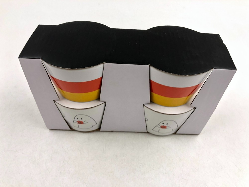 Stir Ceramic Candycorn & Ghost Ramekin Set of 4 BB02B09011